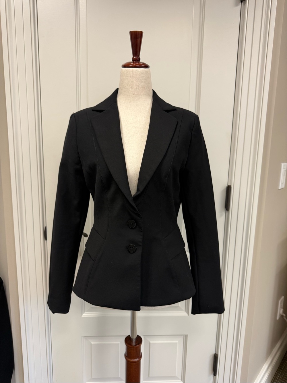WHBM Signature Black Women's Blazer, Size 4